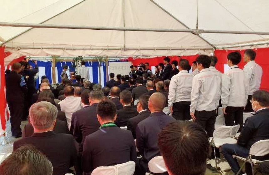 玉串奉奠の様子